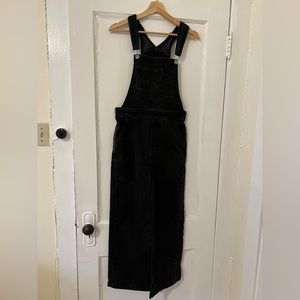 Levi’s Ribcage Wide Leg Overalls (Black Size 27)